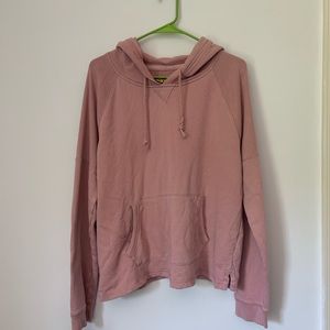 dusty rose hoodie!!